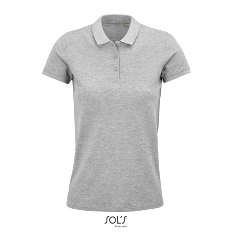 Polo coton bio femme publicitaire 170g - PLANET