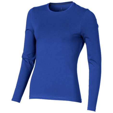T-shirt bio personnalisé manches longues femme Ponoka