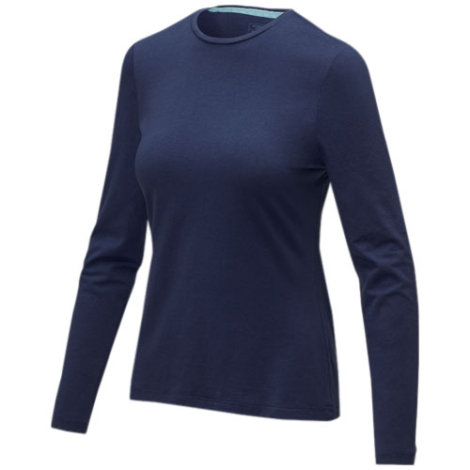 T-shirt bio personnalisé manches longues femme Ponoka