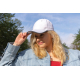 Casquette personnalisable en coton recyclé 6 pans contraste