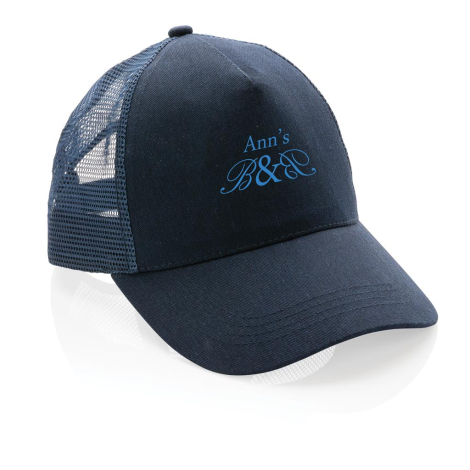 Casquette promotionnelle trucker coton recyclé Impact AWARE™