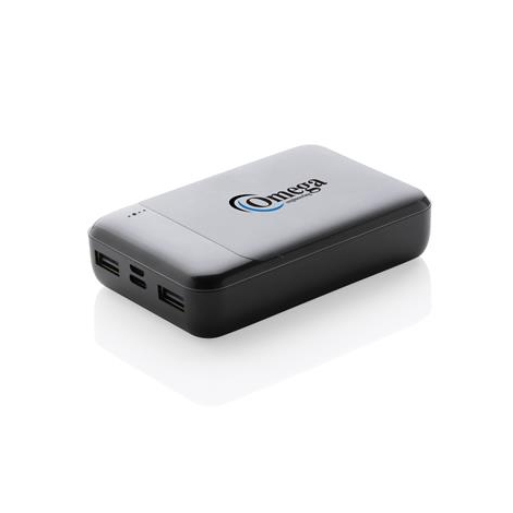 Powerbank plastique recyclé 10.000 mAh publicitaire