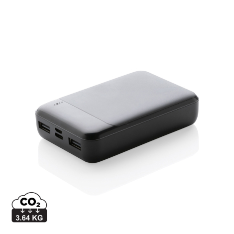 Powerbank plastique recyclé 10.000 mAh publicitaire