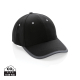 Casquette personnalisable en coton recyclé 6 pans contraste