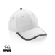 Casquette personnalisable en coton recyclé 6 pans contraste