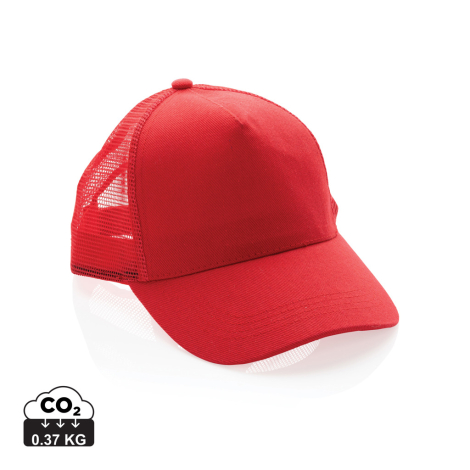 Casquette promotionnelle trucker coton recyclé Impact AWARE™