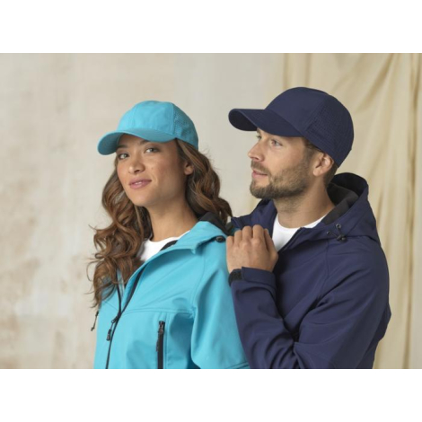 Casquette certifiée GRS personnalisée microfibre recyclée Mica