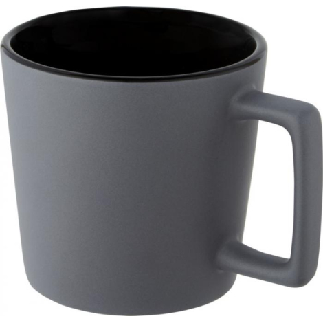 Mug fini mat céramique publicitaire 370 ml CALI