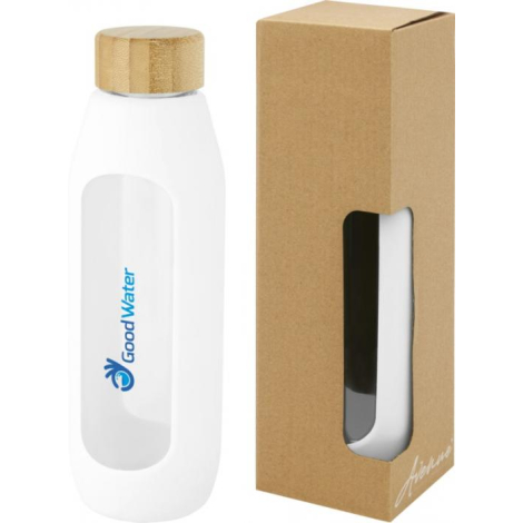 Gourde publicitaire avec grip silicone 600 ml TIDAN