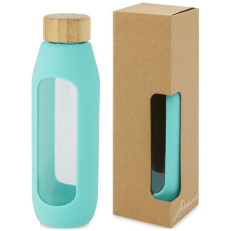 Gourde publicitaire avec grip silicone 600 ml TIDAN