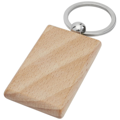 Porte-clés bois de hêtre personnalisable Gian
