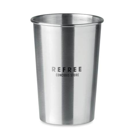 Gobelet en acier inox publicitaire 350ml BONGO