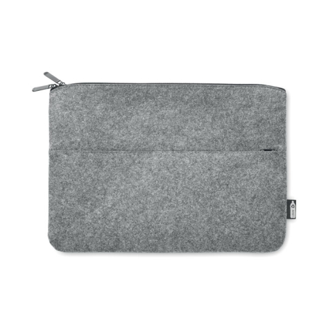 Pochette ordinateur 14" feutre rPET publicitaire TOPLO