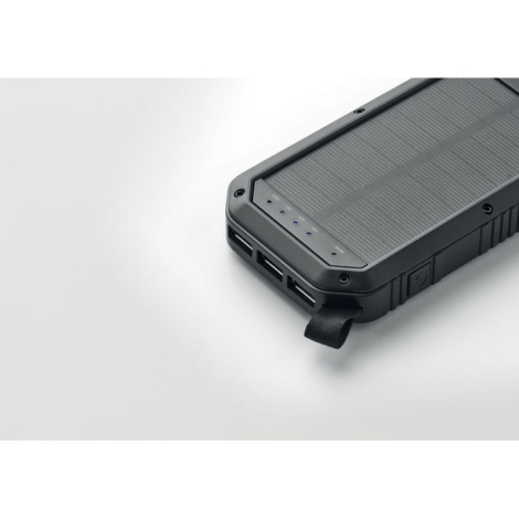 Batterie externe solaire 8000 mAh publicitaire POWEREIGHT