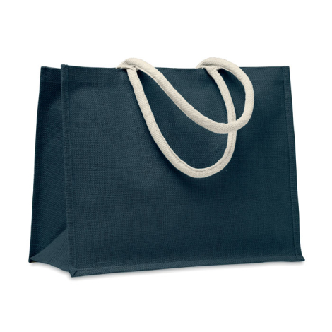 Sac shopping en jute publicitaire AURA