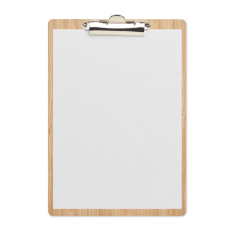 Clip board A4 publicitaire en bambou CLIPBO