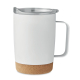 Mug double paroi personnalisé avec couvercle 300 ml RUBY