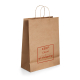 Sac papier kraft personnalisé 24x9x31 cm ELLEN