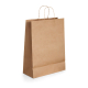Sac en papier kraft personnalisable 18x8x24 cm LEIA