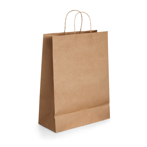 Sac papier kraft personnalisé 24x9x31 cm ELLEN