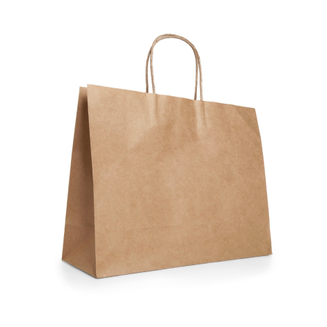 Sac en papier kraft personnalisable 40x12x36 cm KIRA