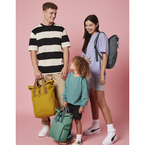 Sac à dos personnalisable Roll-Top - polyester recyclé