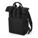 Sac à dos personnalisable Roll-Top - polyester recyclé