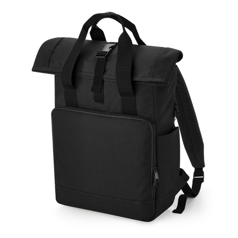 Sac à dos personnalisable Roll-Top - polyester recyclé