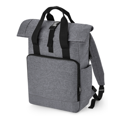Sac à dos personnalisable Roll-Top - polyester recyclé