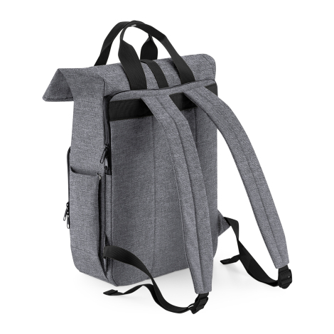 Sac à dos personnalisable Roll-Top - polyester recyclé