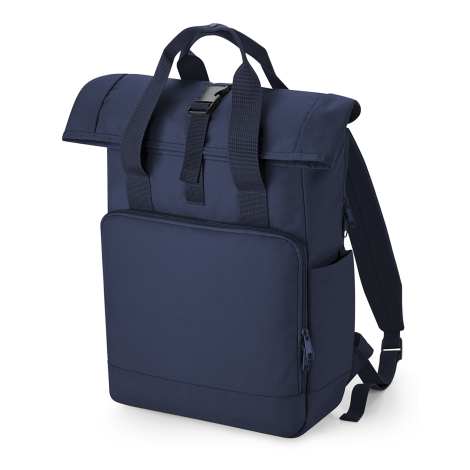 Sac à dos personnalisable Roll-Top - polyester recyclé
