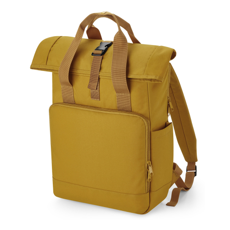 Sac à dos personnalisable Roll-Top - polyester recyclé