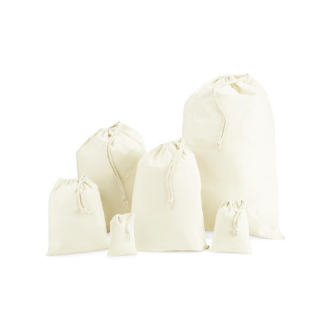 Pochon personnalisable en coton recyclé - 170 gr/m²