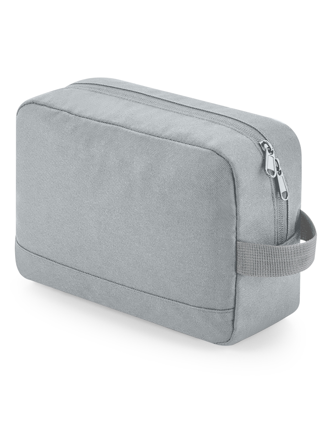 Trousse de toilette personnalisable - polyester recyclé Gris