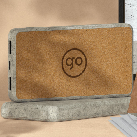 Powerbank fibres de blé personnalisable 8000 mAh Cork