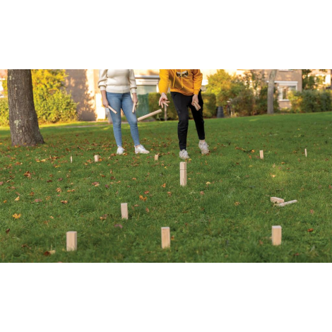 Jeu de Kubb promotionnel en bois