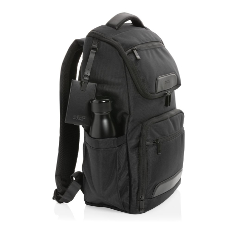 Sac à dos ordinateur publicitaire en rPET Swiss Peak
