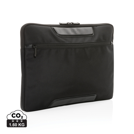 Pochette ordinateur en PET recyclé publicitaire Swiss Peak