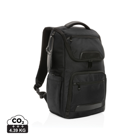 Sac à dos ordinateur publicitaire en rPET Swiss Peak