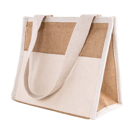 Sac isotherme promotionnel en jute - Malibu