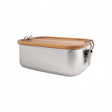 Lunch box promotionnelle inox bambou - Papaya