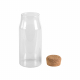 Bouteille personnalisable borosilicate et liège 600ml LUCENT