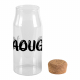 Bouteille personnalisable borosilicate et liège 600ml LUCENT