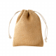 Sac personnalisé en jute à cordon 270g PACIFIC