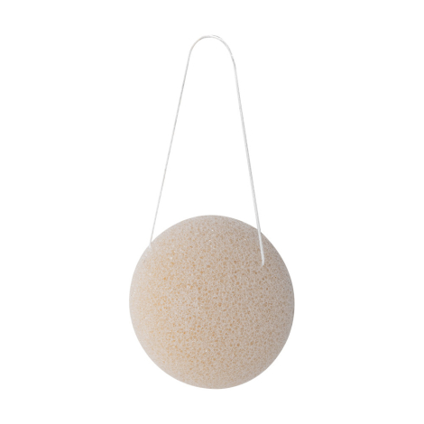 Eponge Konjac et sac coton personnalisable KONJAC