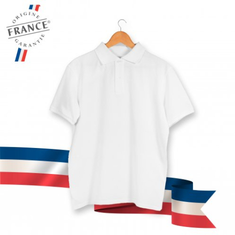 Polo personnalisé Origine France Garantie 220g - ALBERTIN