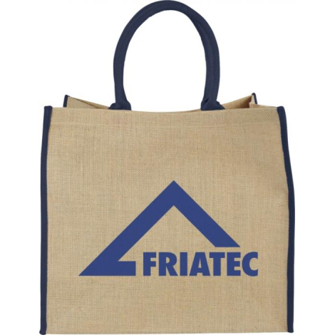 Grand sac shopping publicitaire - JUTE