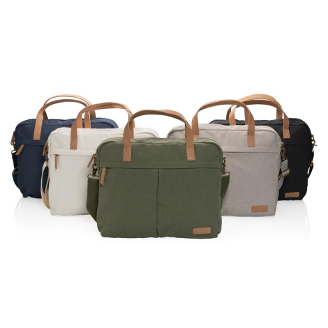 Sac ordinateur promotionnel en toile recyclée Impact