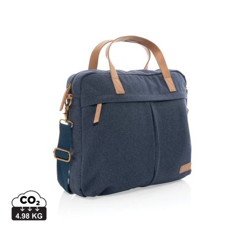 Sac ordinateur promotionnel en toile recyclée Impact