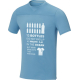 T-shirt polyester recyclé homme personnalisé 160g Borax
